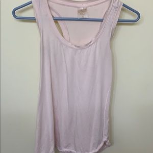 baby pink workout tank top